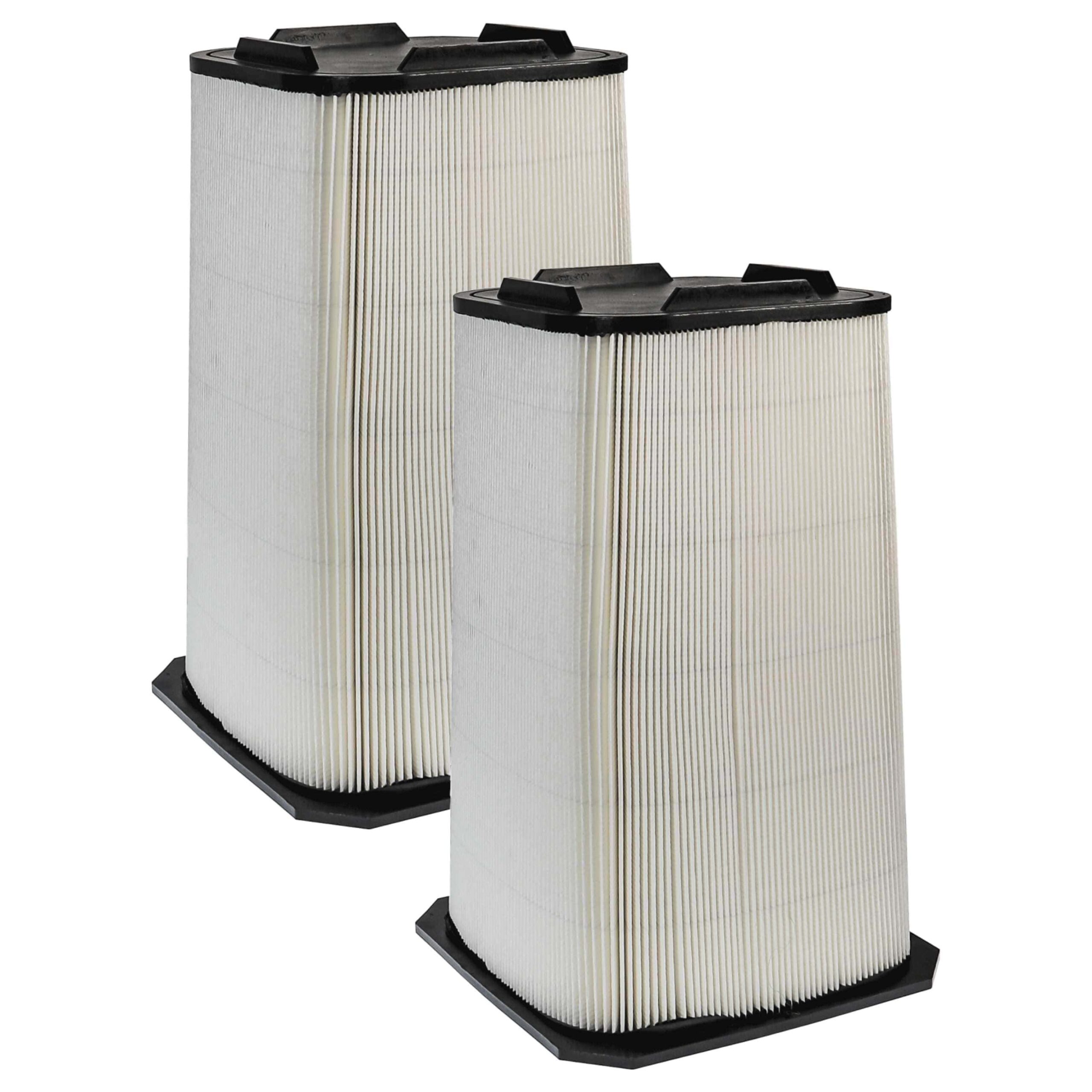 Conjunto de 2 Filtros Micro vhbw para Purificador de Ar Dustcontrol 42896