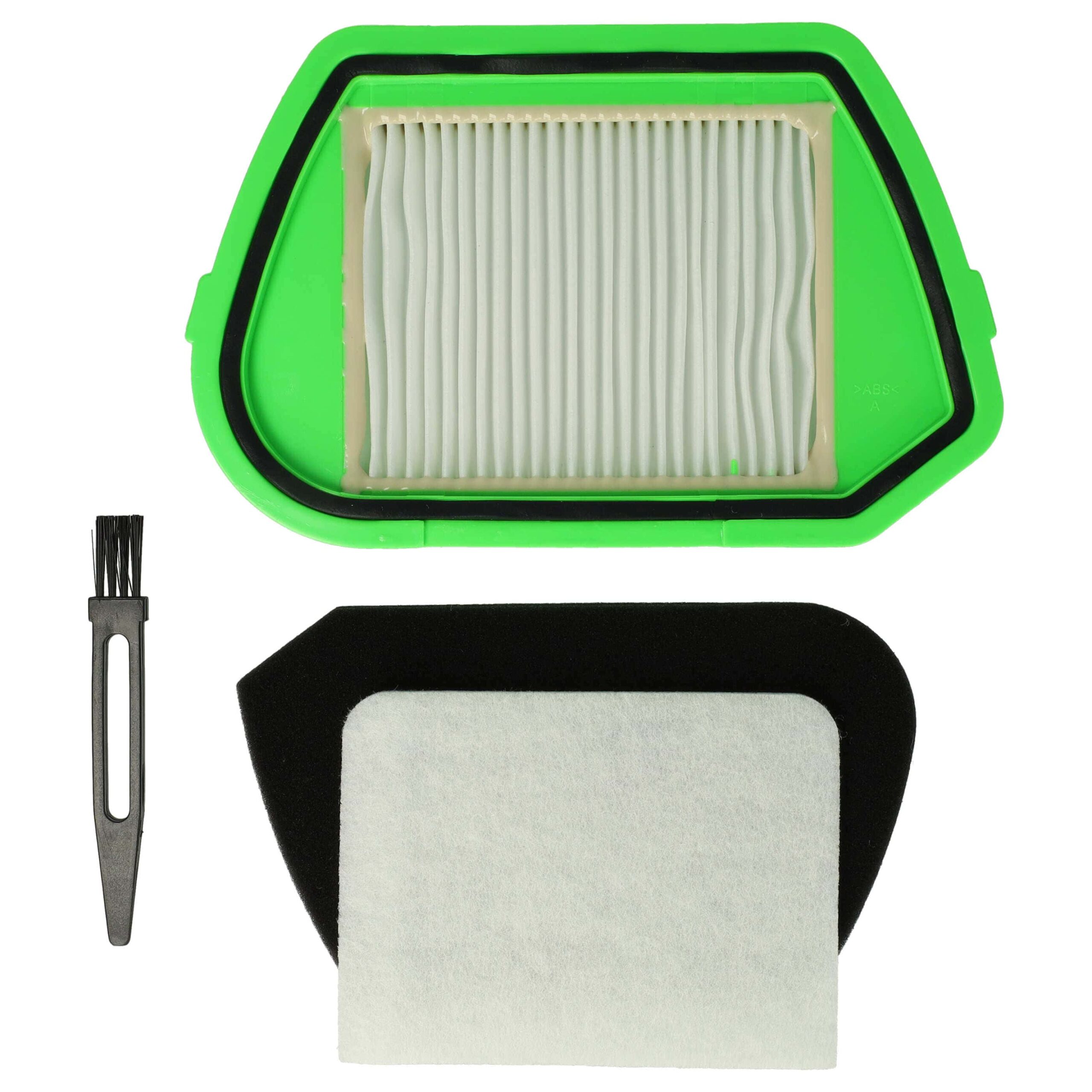 Kit Filtro + Escova 8 Peças vhbw para Rowenta ZR005501, ZR005401 e Aspiradores Moulinex - Image 2