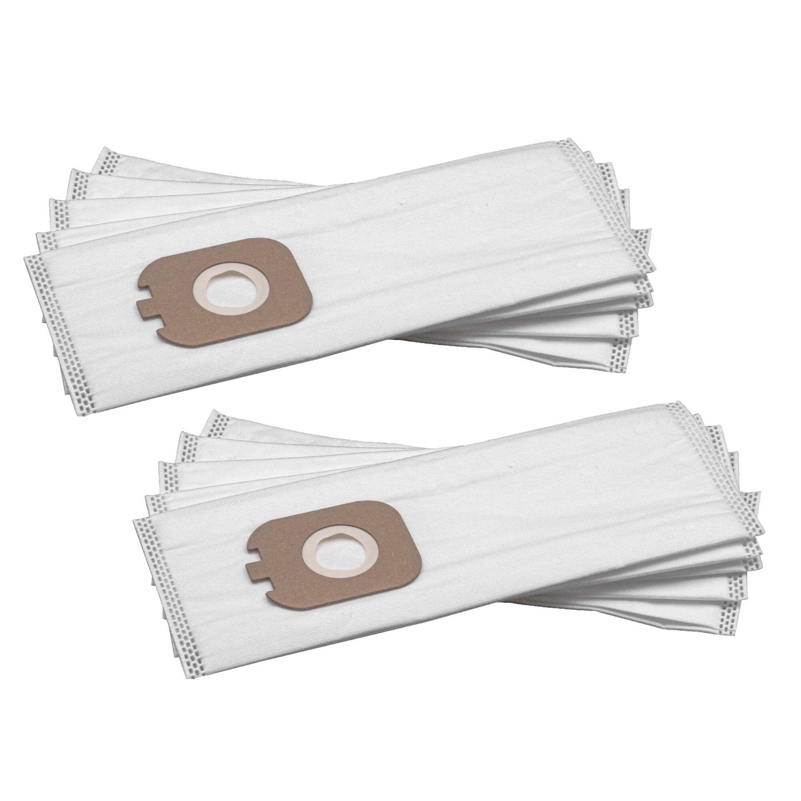 10x Sacos para Aspirador Rowenta ZR005001 - vhbw microfleece