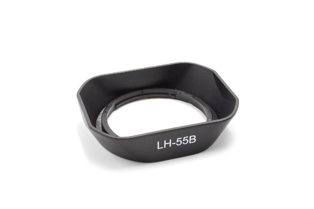 Protetor de Lente vhbw para Olympus LH-55B, 52 mm, Plástico Preto