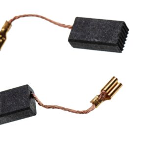 2x Escovas de Carvão de Substituição para AEG 305420, 305421, 318213, 318214 - Ferramentas Elétricas - 15 x 8 x 5 mm