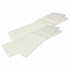Conjunto de 4 Panos de Limpeza para Limpador a Vapor Kärcher KST 2, SC 2, SC 3, SG 4/4 - 40,5 x 11,15 x 0,3 cm