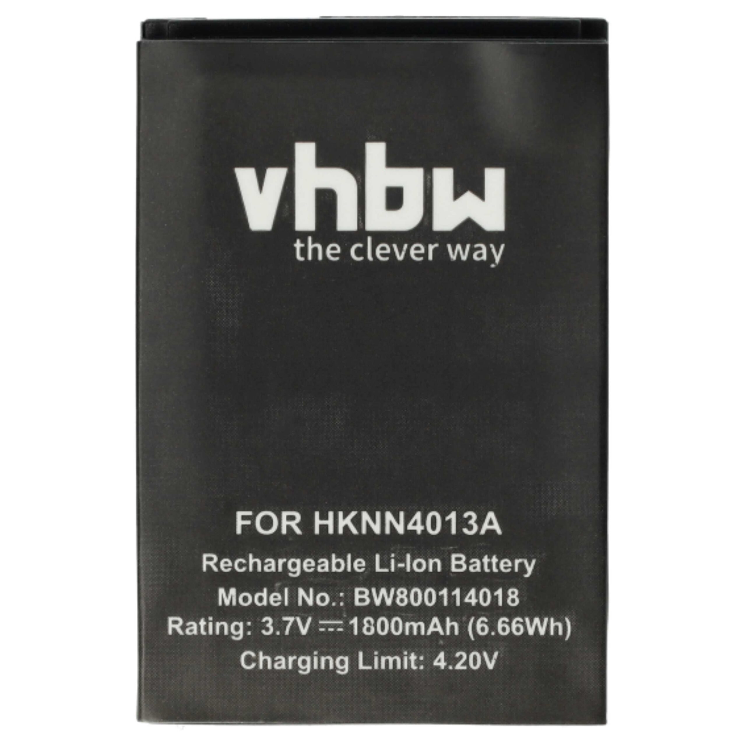 Bateria para Rádio Motorola vhbw - Compatível com BT90, HKNN4013A, HKLN4440B, BT110, BT60, HKNN4013B - 1800 mAh 3.7 V Li-Ion (Pack 2 Unidades) - Image 3