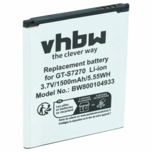 Bateria para Samsung B100, B100AE, EB-B100AE, GH43-03948B - 1500 mAh 3.7 V Li-Ion vhbw