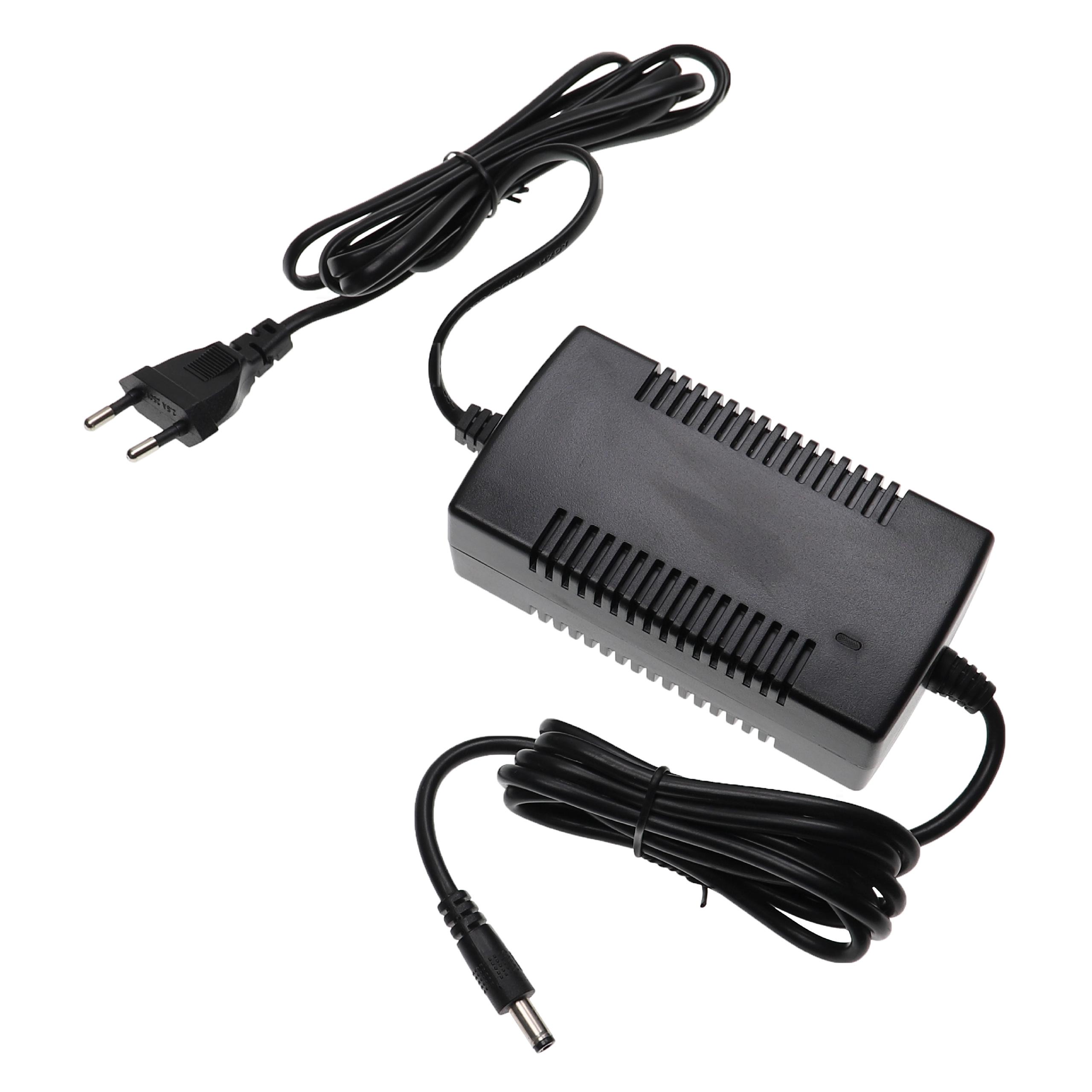 Carregador para Baterias E-Bike Li-Ion 48 V - Ficha Redonda 1,8 A vhbw - Image 2