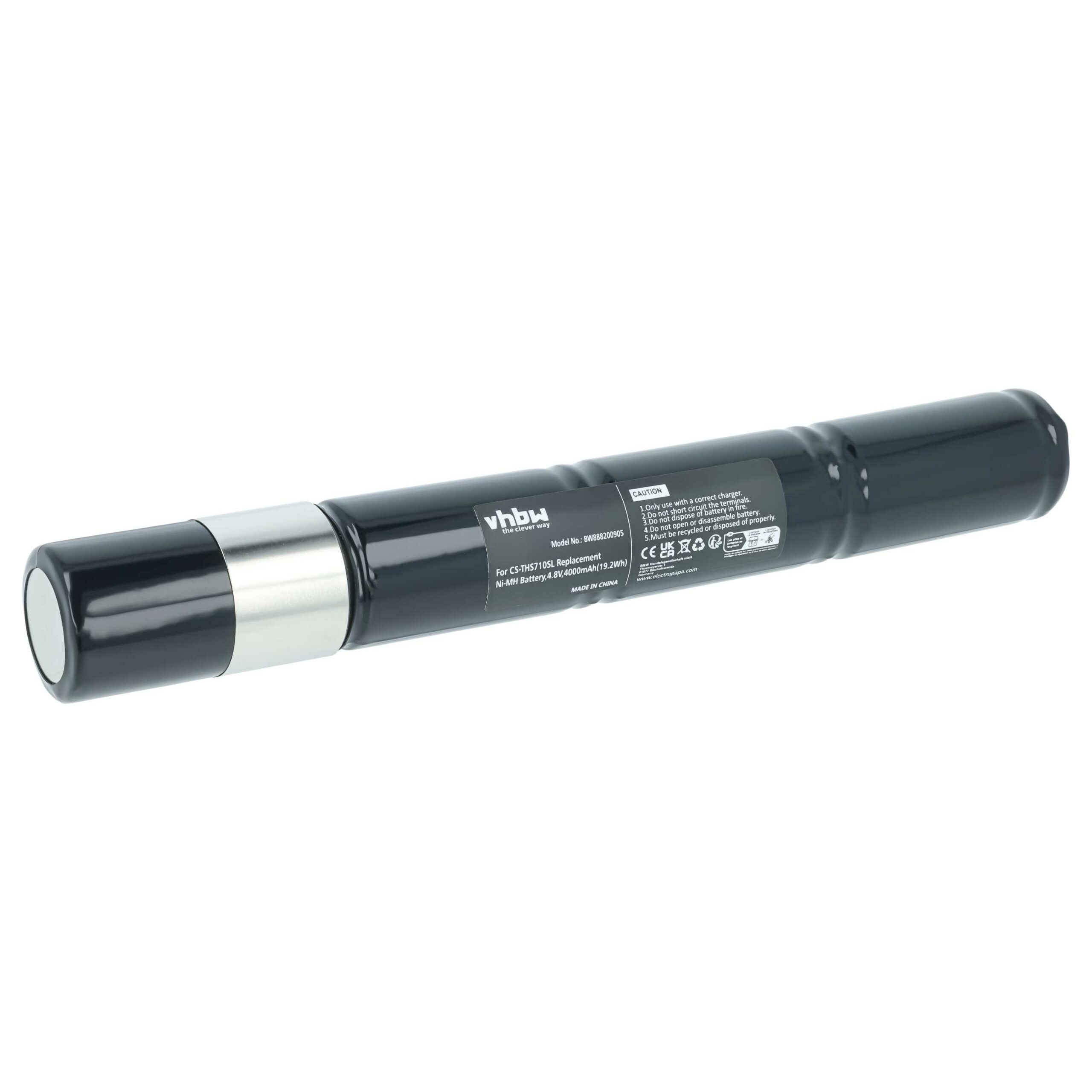 Bateria vhbw 4000 mAh 4.8 V NiMH para Tektronix THS7BAT