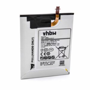 Bateria vhbw para Samsung EB-BT280ABE, EB-BT280ABA, GH43-04588A - 4000 mAh 3.8 V Li-polímero