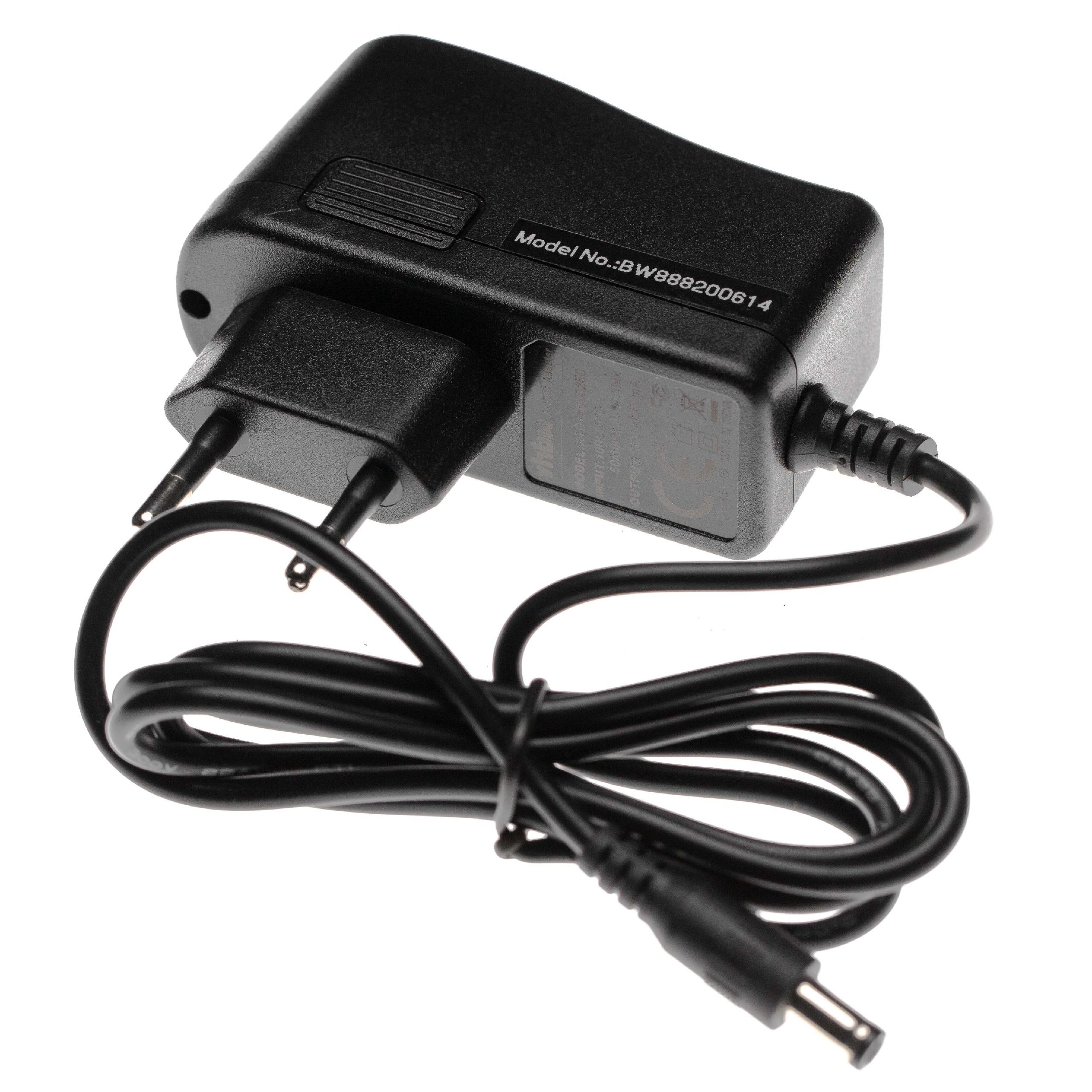 Carregador compatível Rowenta RS-RH5277, SSC-360025EU para Tefal aspirador de mão sem fios vhbw