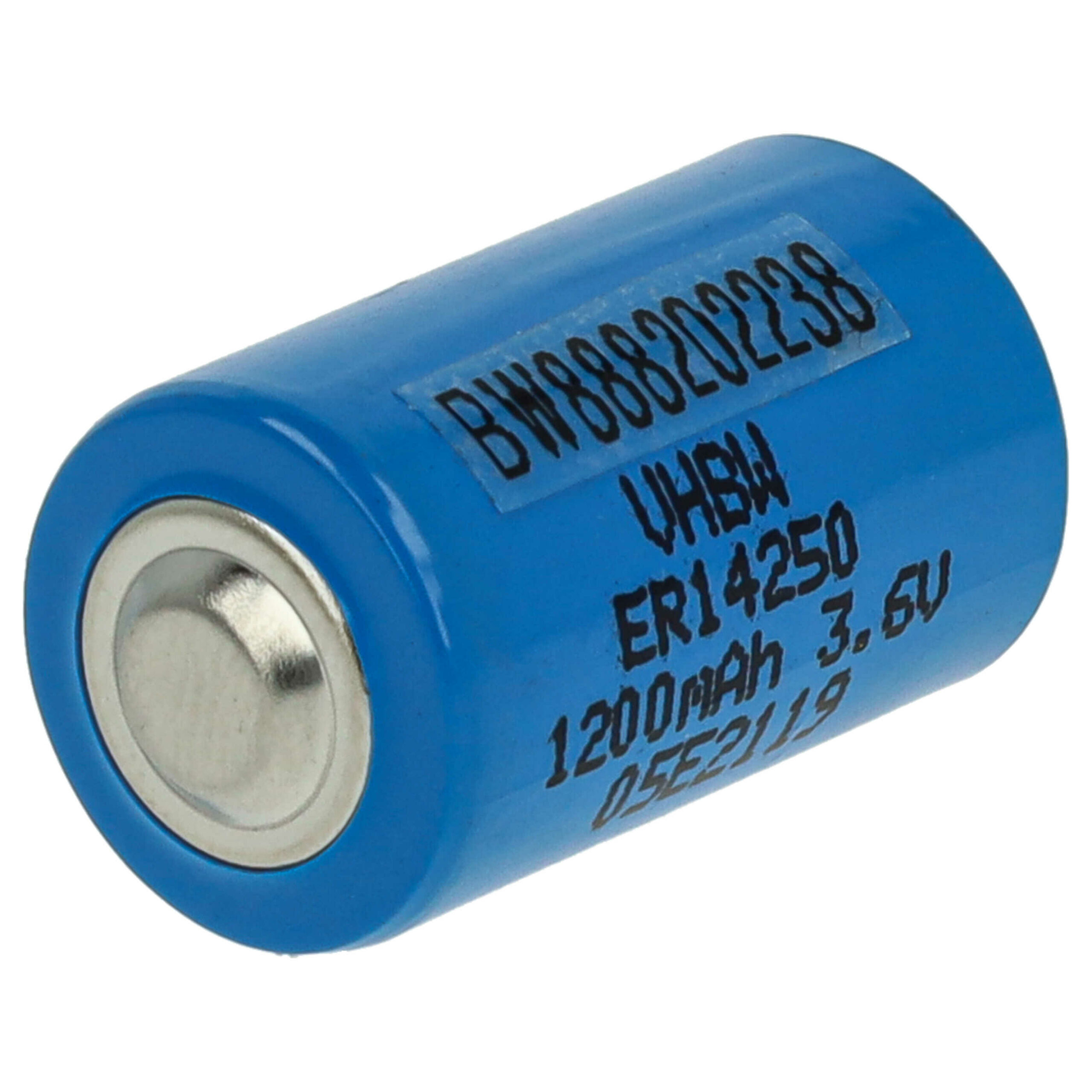 Bateria ER14250 vhbw Premium 1/2AA 1200 mAh 3.6V Li-SOCl2 - Image 4
