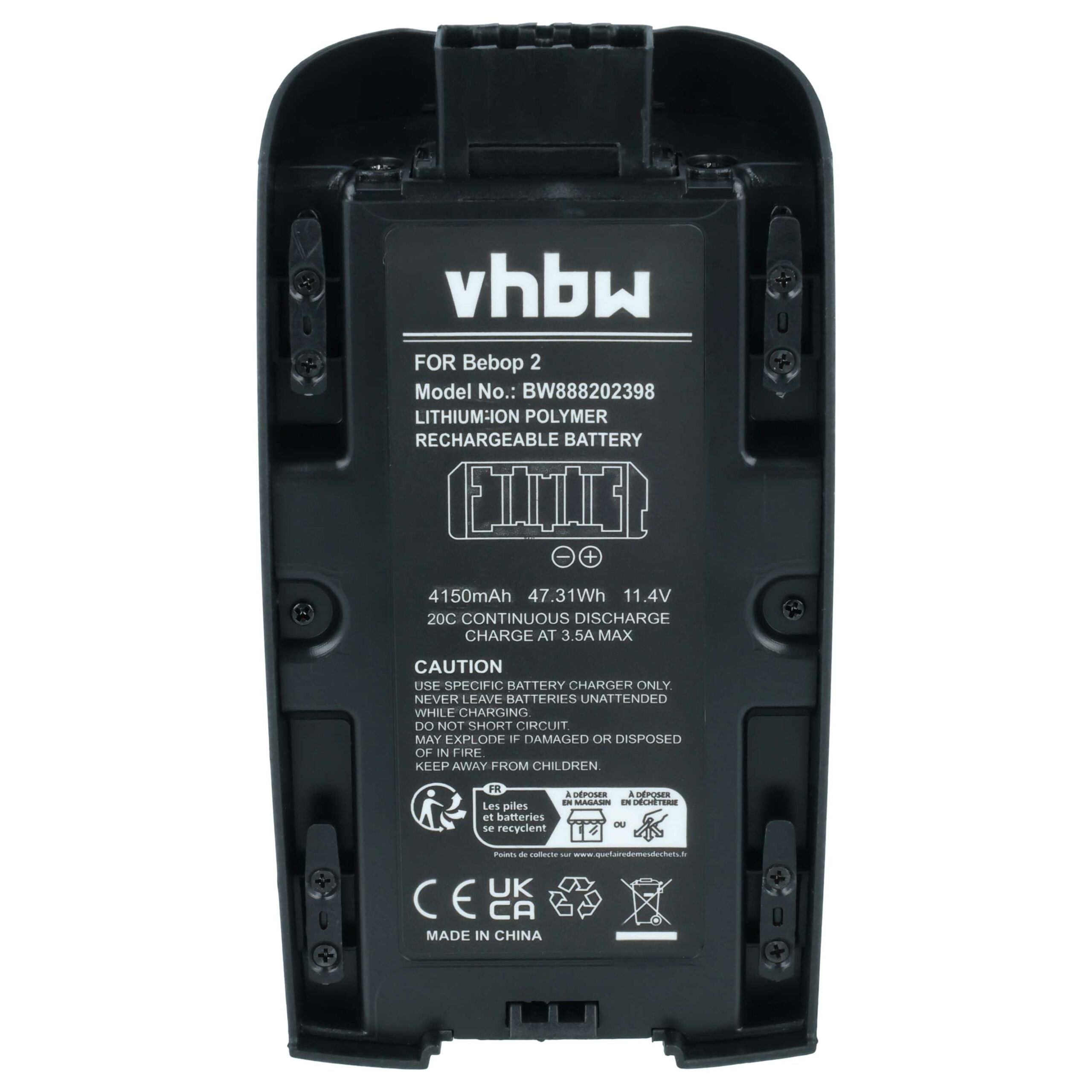 Bateria vhbw para Parrot Bebop 2 - 4150 mAh 11.4V Li-polymer - Image 3