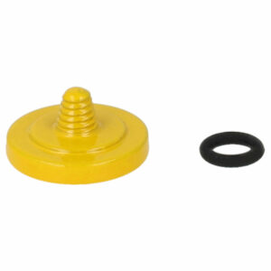 Botão de Disparo para Fujifilm, Leica, Kodak, Nikon e Outras Câmaras - Metal, Amarelo