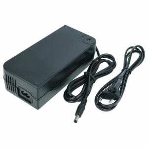 Carregador compatível vhbw para Prophete Alu Trecking E-Bike - Ficha redonda, 4,0 A