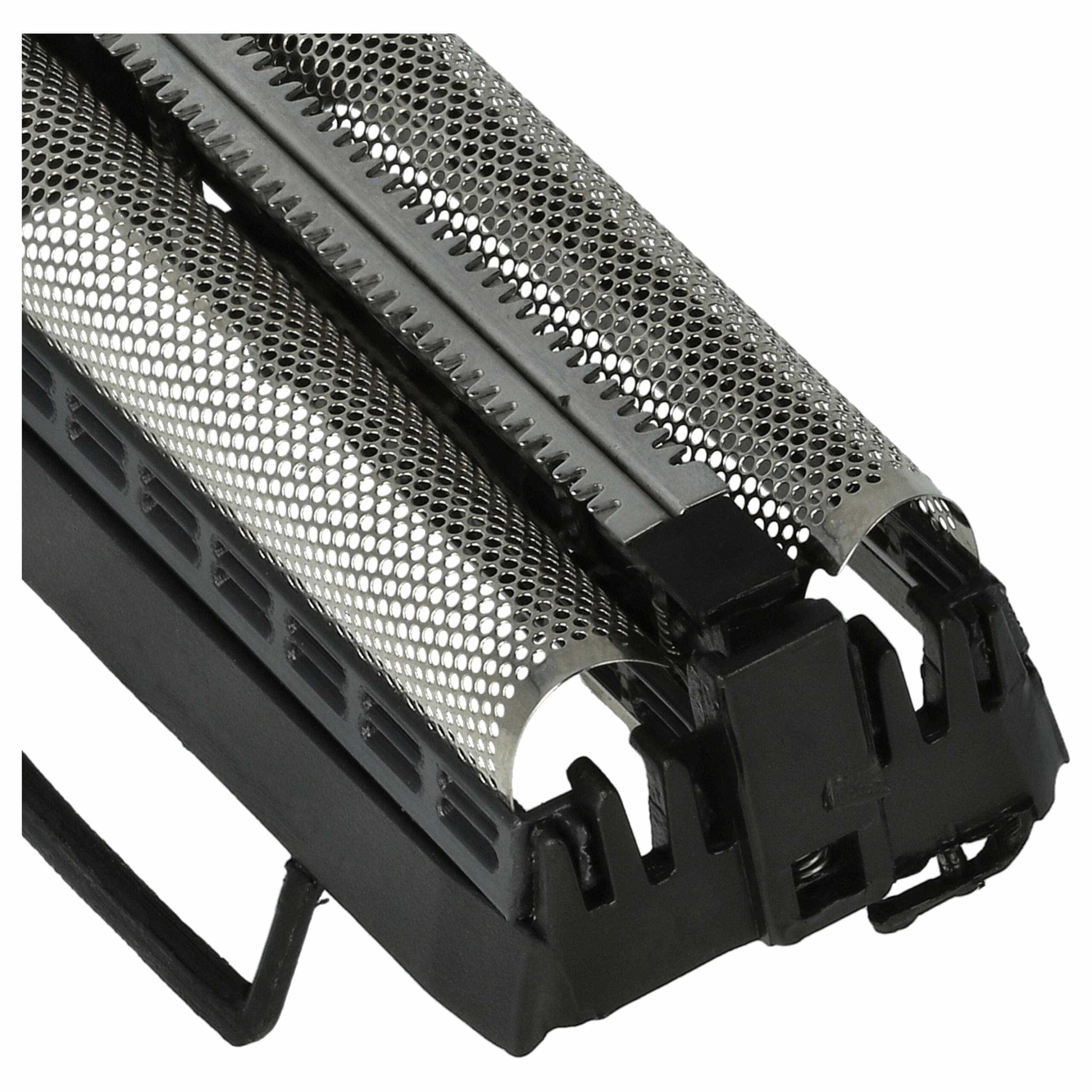 2x Lâmina Dupla para Barbeador compatível com XS78, GS78, GS71, GS74 - Moldura incluída, Preto/Prata - Image 4
