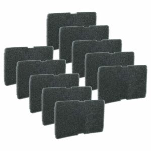 Conjunto de Filtros de Esponja (10 unidades) Compatível com Blomberg 2964840200, 782372152 e Outros Secadores