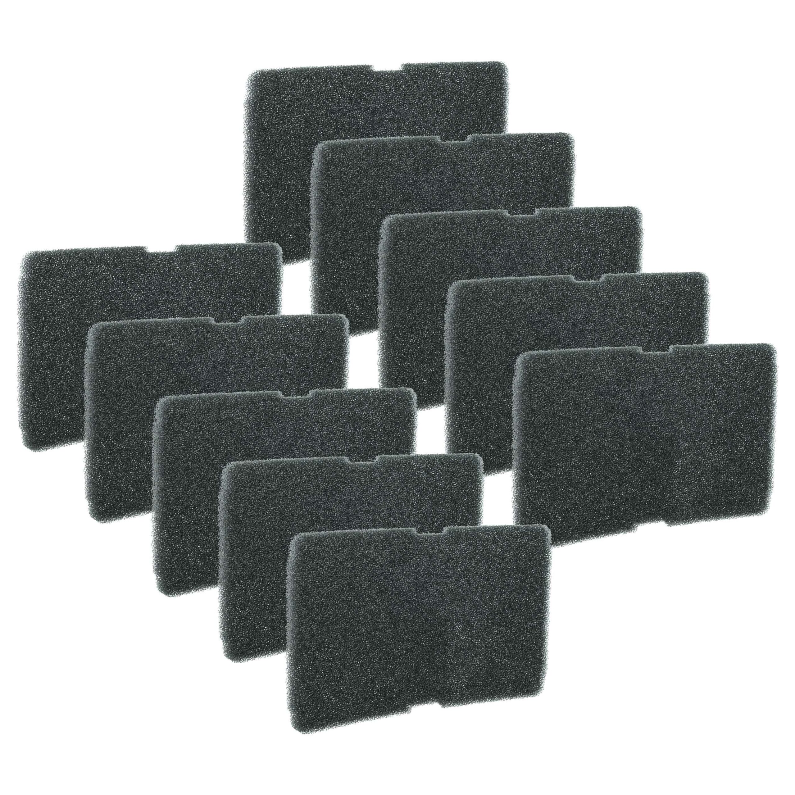 Conjunto de Filtros de Esponja (10 unidades) Compatível com Blomberg 2964840200, 782372152 e Outros Secadores