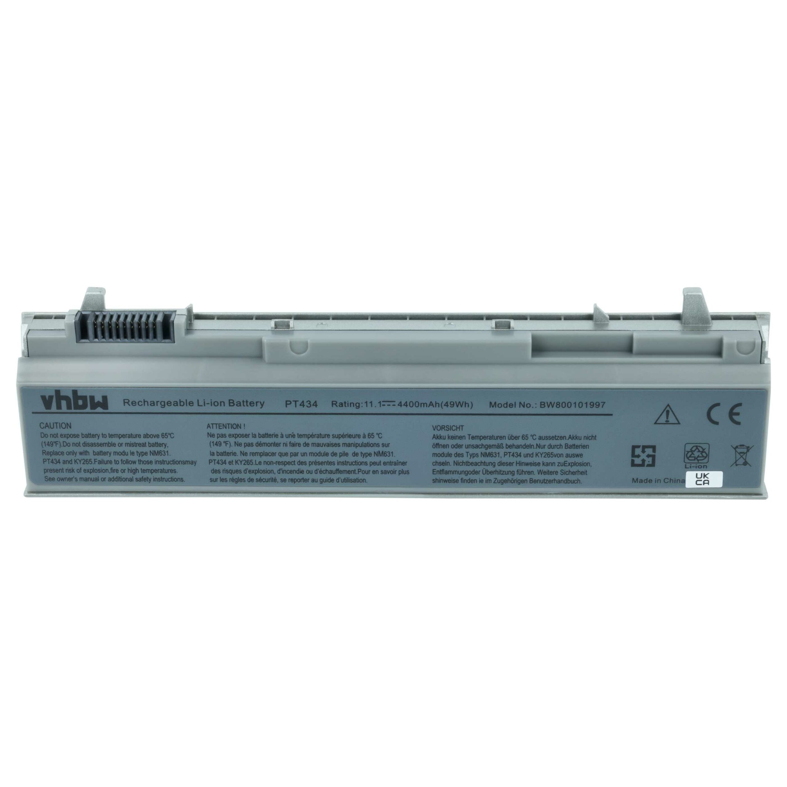 Bateria para Notebook Dell 0P018K, 0MP307, 0H1391, 0GU715, 0RG049 - 4400 mAh 11.1 V Li-Ion - Image 3