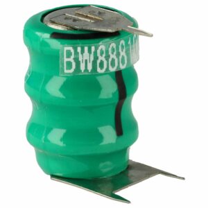 Bateria de Botão Recarregável V40H 3 Pinos 40 mAh 3.6 V NiMH vhbw