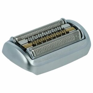 Cabeça de Corte Compatível com Braun 94M para Máquina de Barbear Elétrica Braun, Prateado Fosco