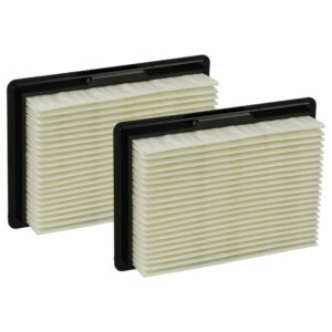 2x Filtro Cartucho de Substituição vhbw para Aspiradores Bosch