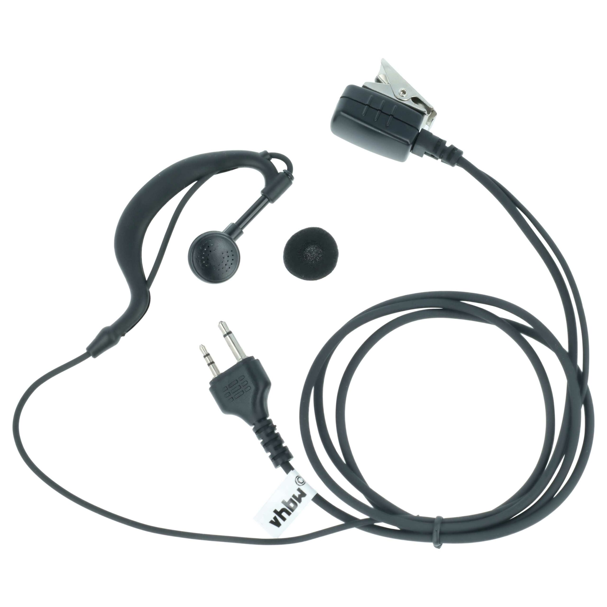 Auricular de Segurança com Botão de Resposta e Clip - vhbw - Image 4