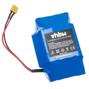 Bateria E-Board vhbw 5200 mAh 36 V Li-Ion compatível com Bluewheel 10IXR19/65-2, HPK-11 + cabo