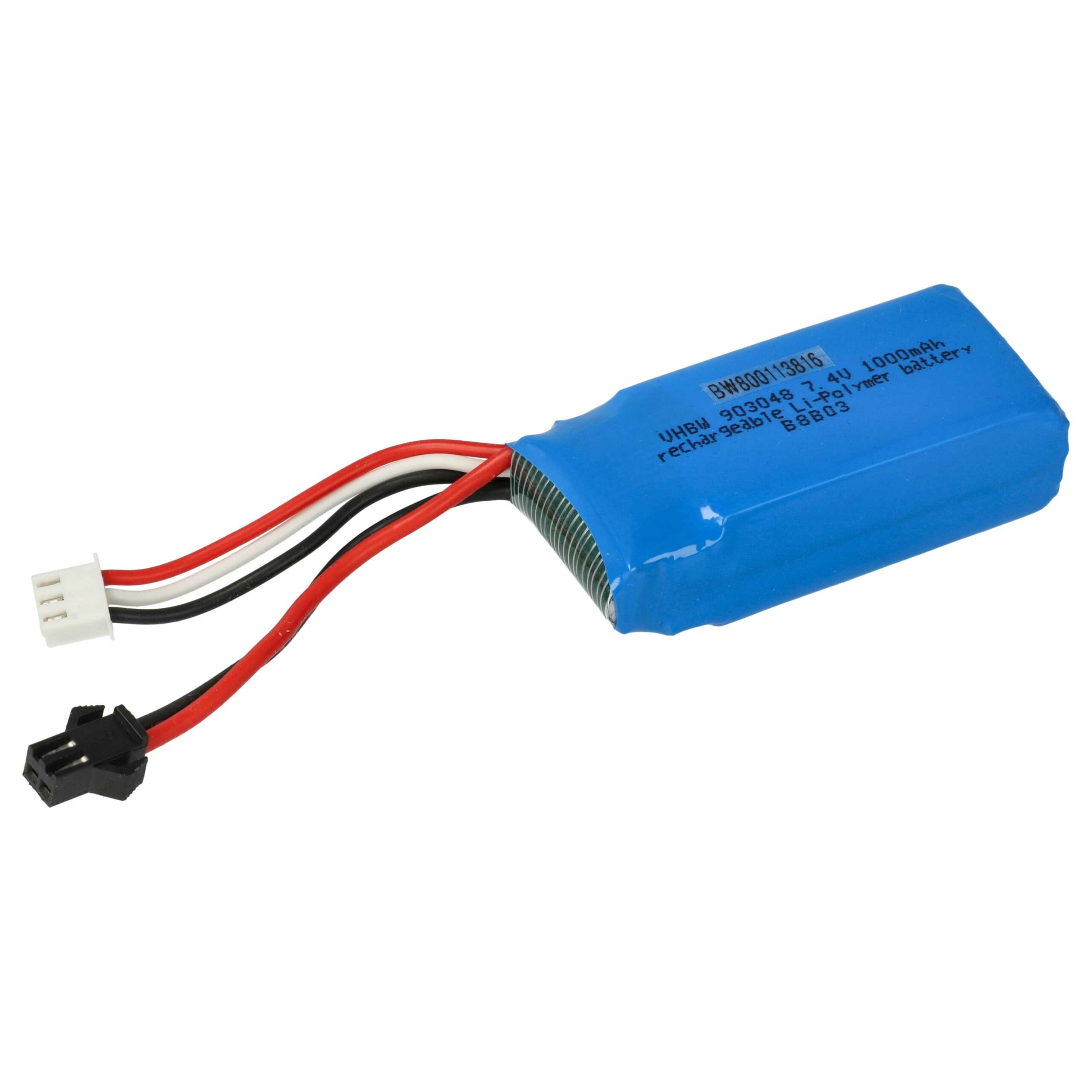 Bateria para Drone UDI - 1000 mAh 7.4 V Li-Ion vhbw - Image 2