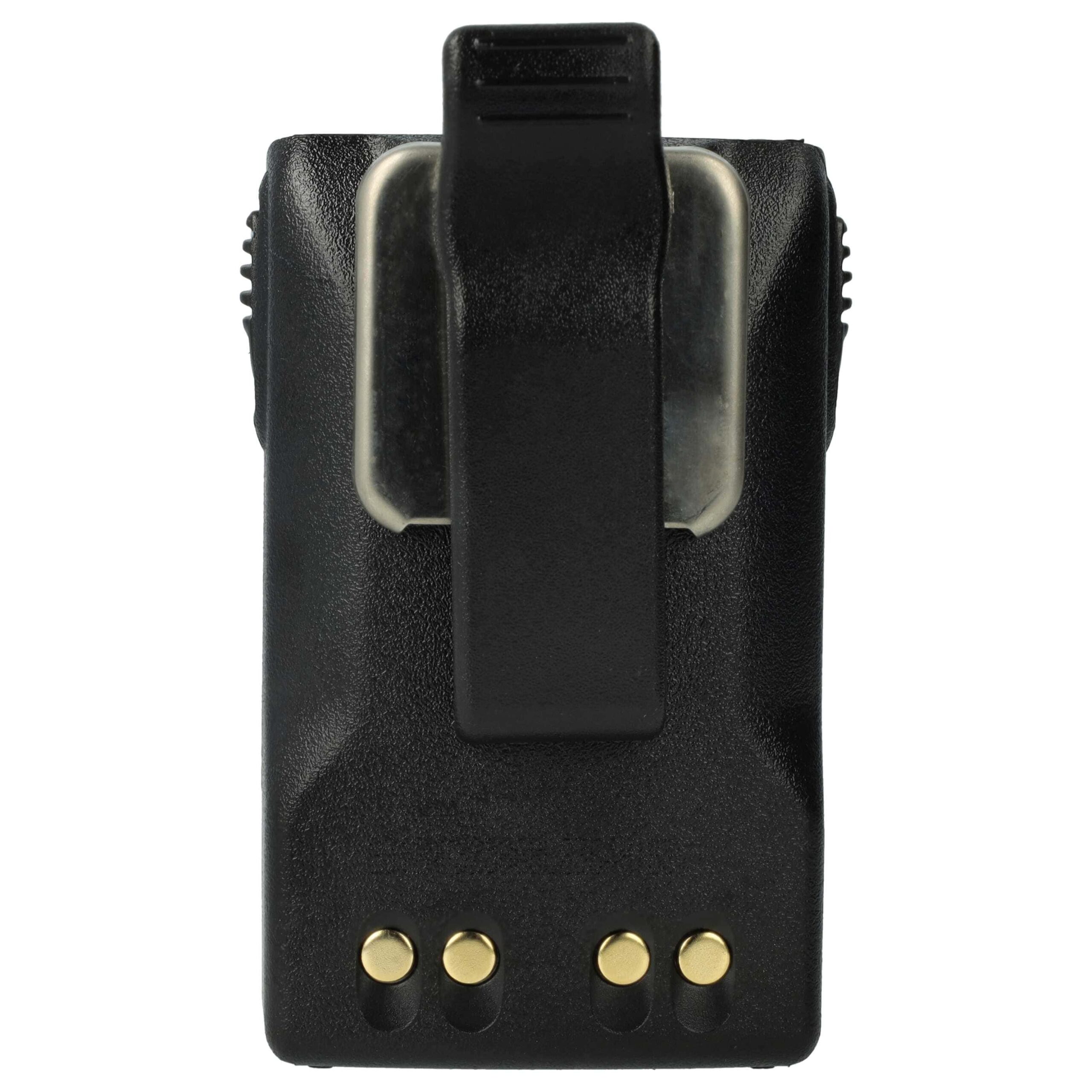 Bateria de Substituição para Rádios Motorola vhbw JMNN4024AR - 2600 mAh 7.2 V Li-Ion com Clipe de Cinto - Image 4
