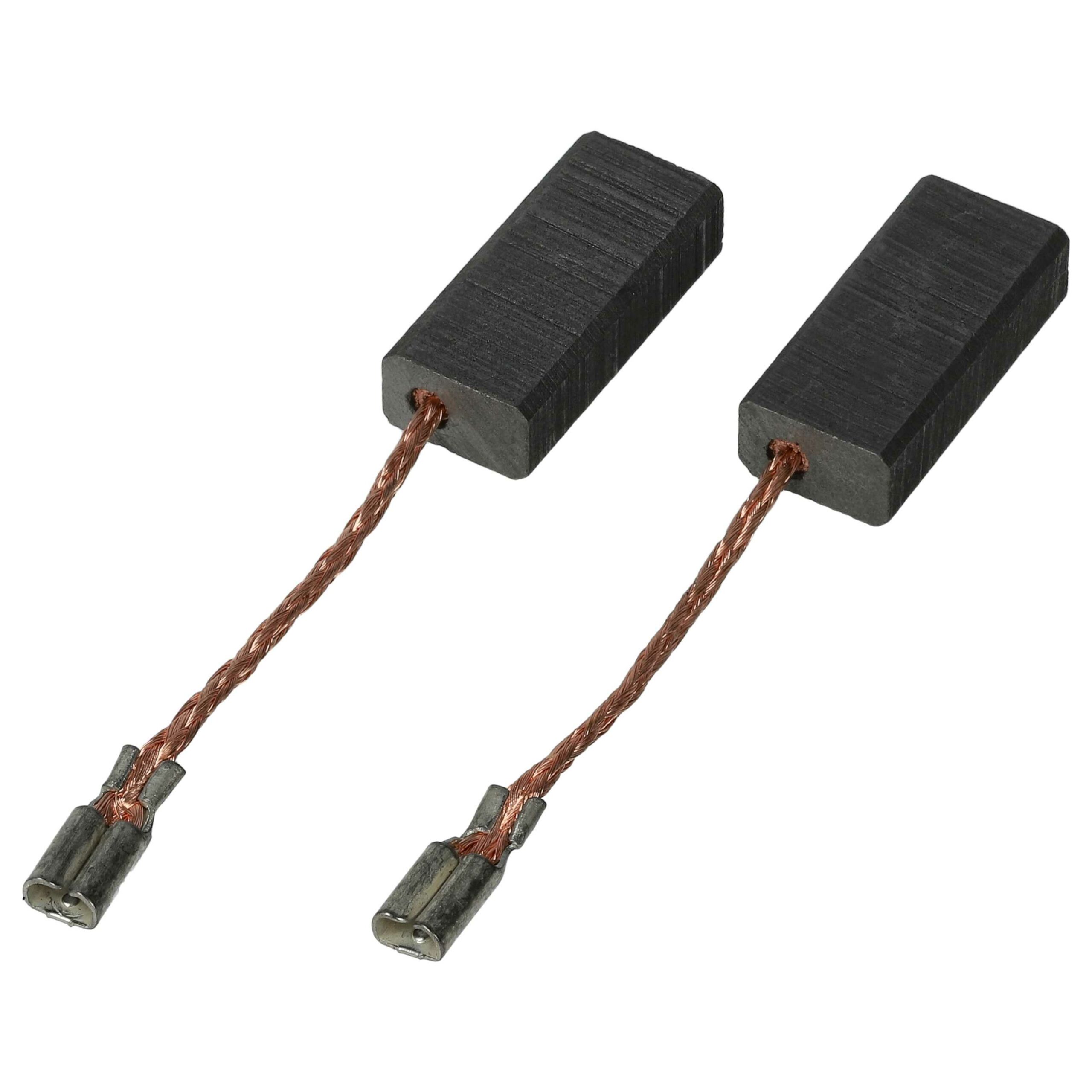2x Escovas de Carvão vhbw Compatíveis com Bosch 1607014145 para Ferramentas Elétricas - 5 x 8 x 17,5 mm