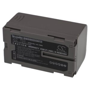 Bateria vhbw compatível com Sokkia BDC72 - 5500 mAh 7.4 V Li-Ion
