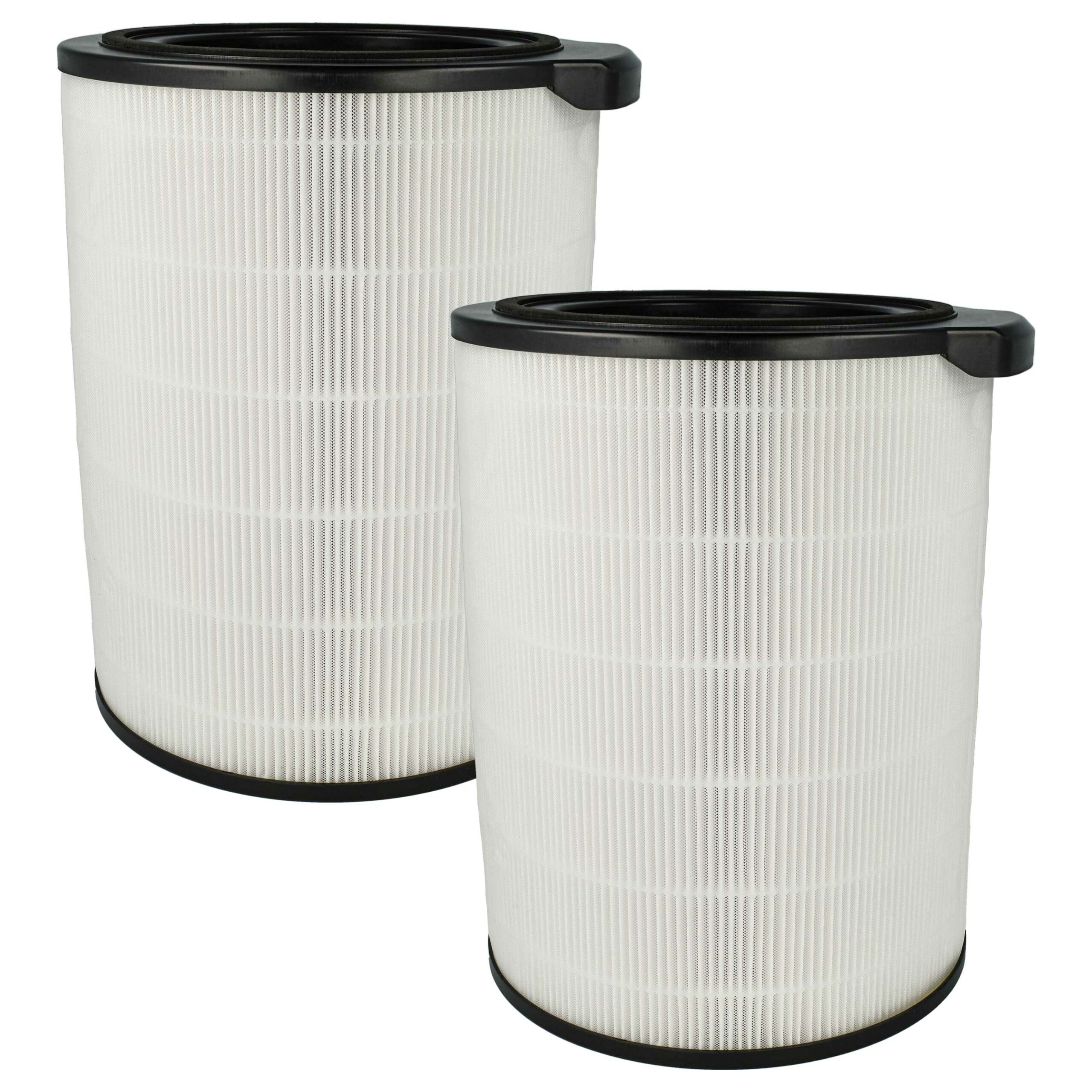 2x Filtro substitui Philips FY3430/30 Purificador de Ar - plástico vhbw