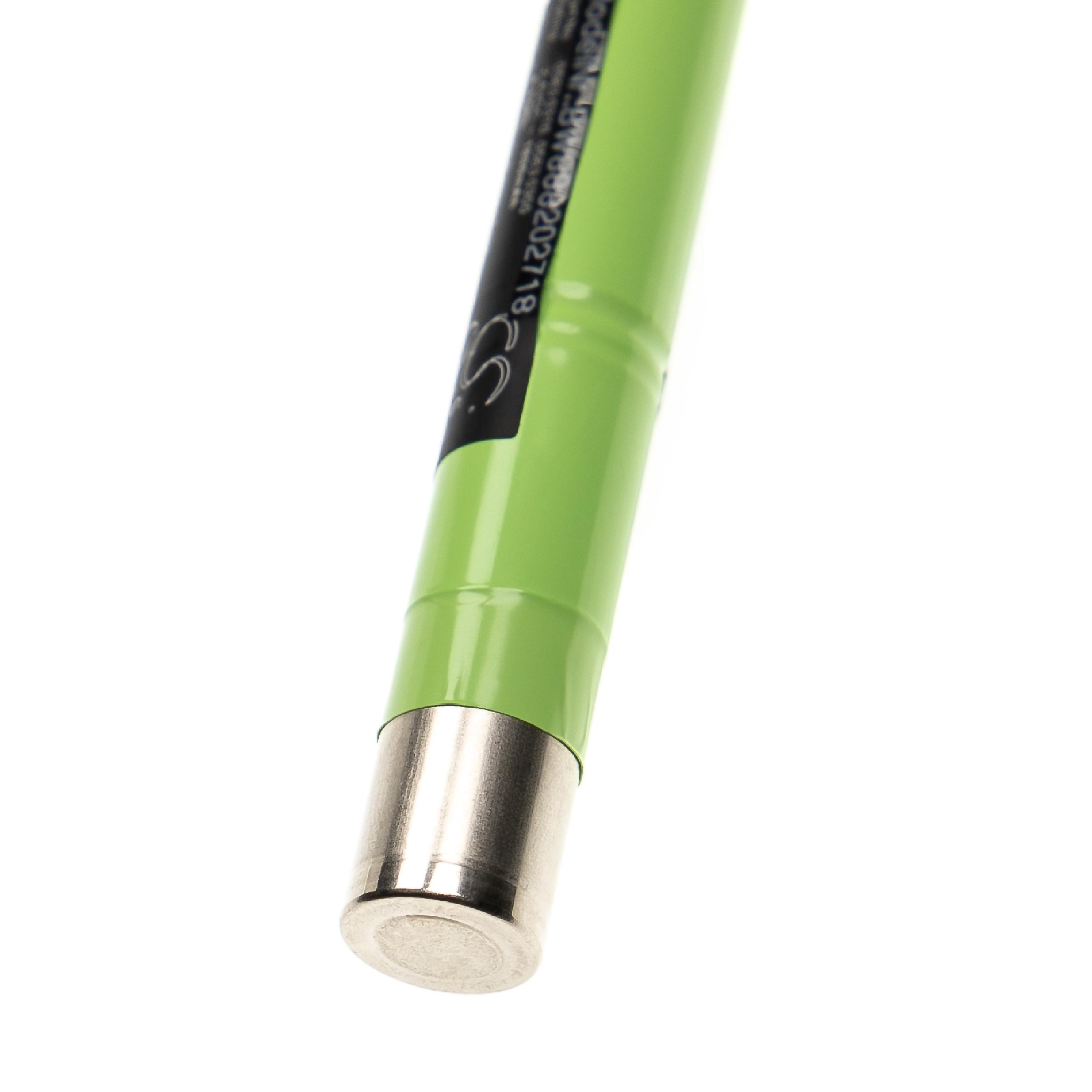 Bateria Laser compatível com Testo 0563 0310, 0563 0345, 0563 0300 - 1800 mAh 2.4 V NiMH vhbw - Image 3