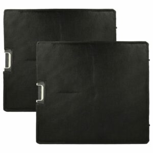 2x Filtro de Carvão Ativado de Substituição para Miele 4002515523056 - 34 x 31 x 2.2 cm