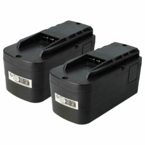 2x Bateria vhbw compatível com Festo Festool 398338, 497019, 493348, 498336 - 2000 mAh, 12 V, NiMH