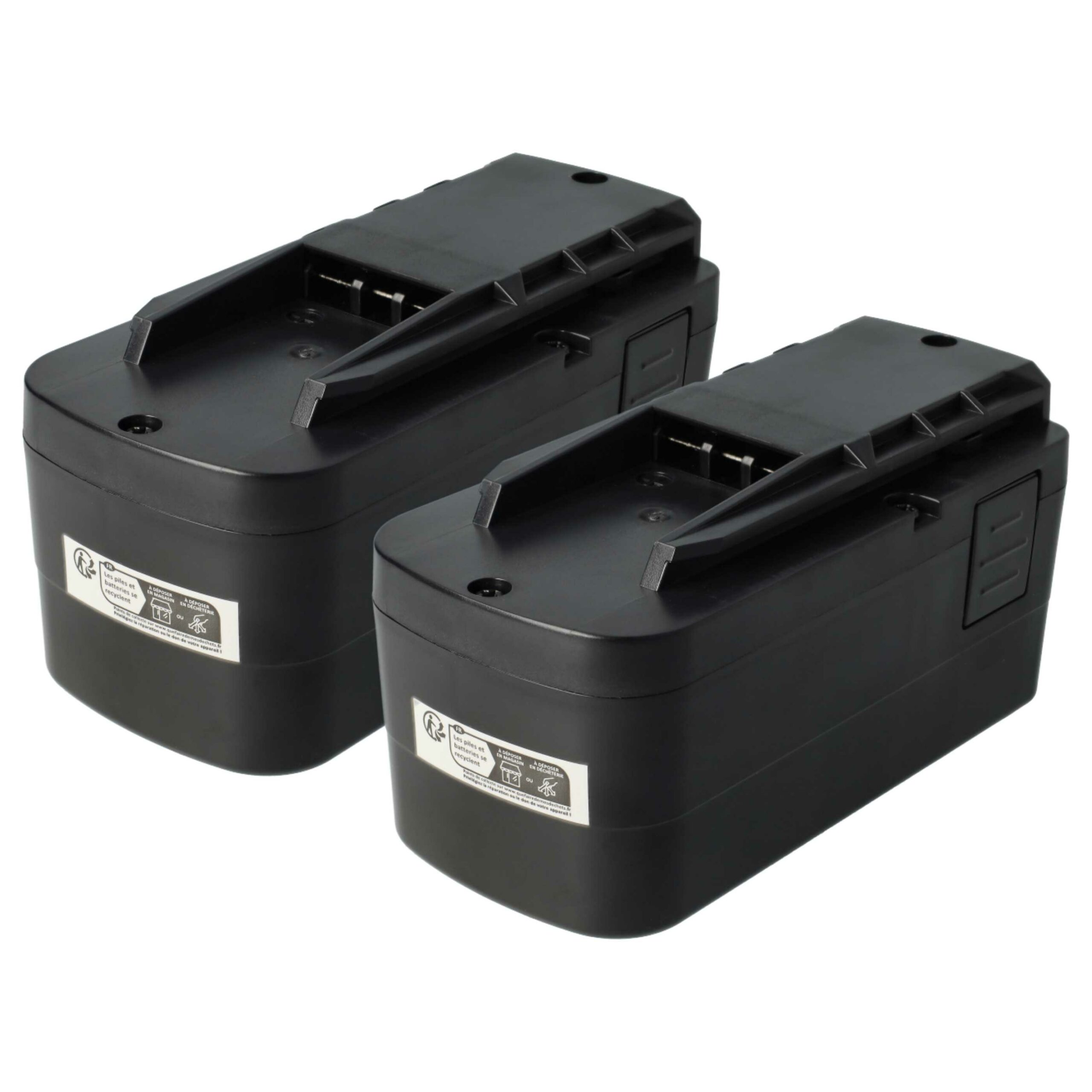 2x Bateria vhbw compatível com Festo Festool 398338, 497019, 493348, 498336 - 2000 mAh, 12 V, NiMH