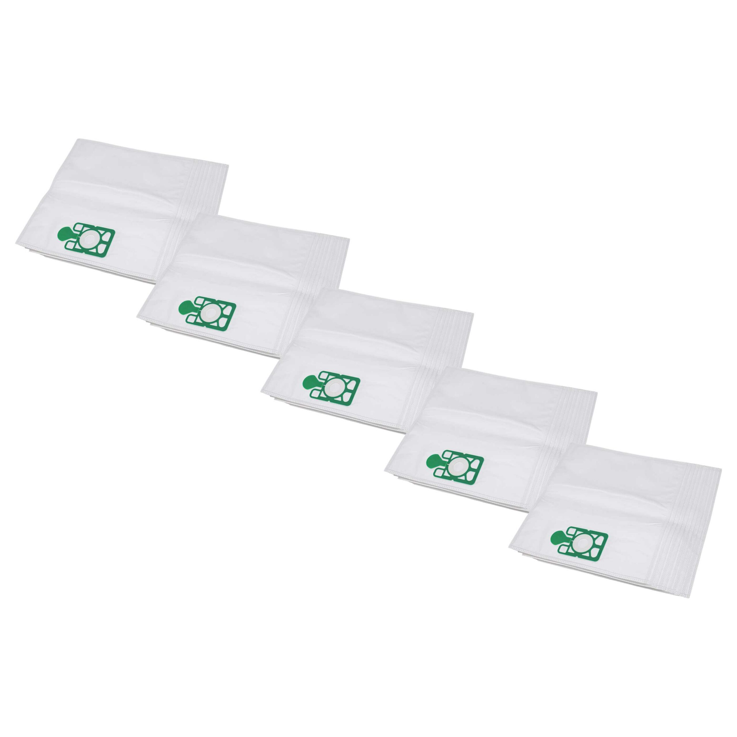 50x Sacos para Aspirador Numatic 604015, NVM-1CH - Microfleece vhbw