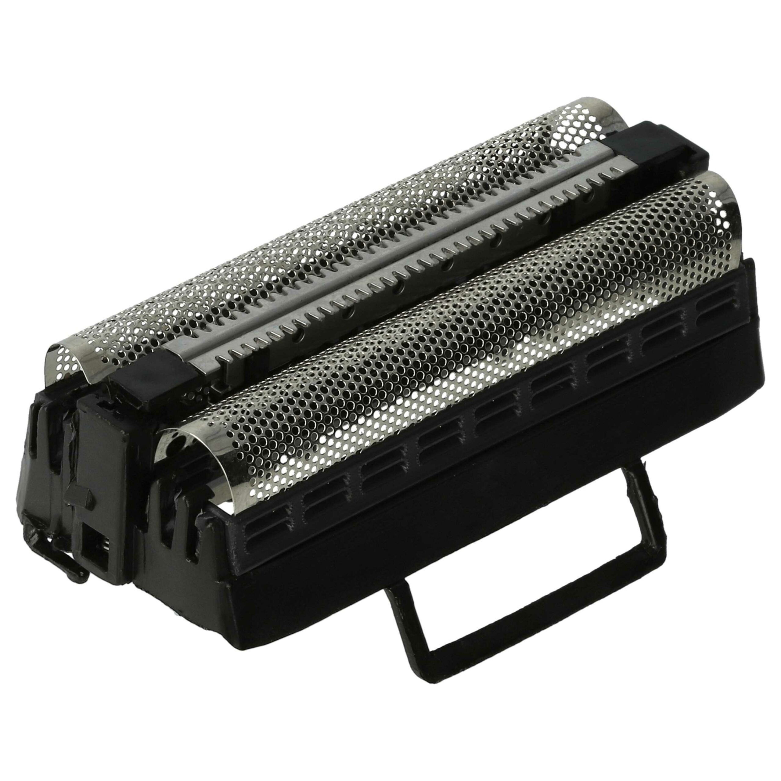 Lâmina Dupla para Barbeador Compatível com XS78, GS78, GS71, GS74 - com Moldura, Preto/Prata