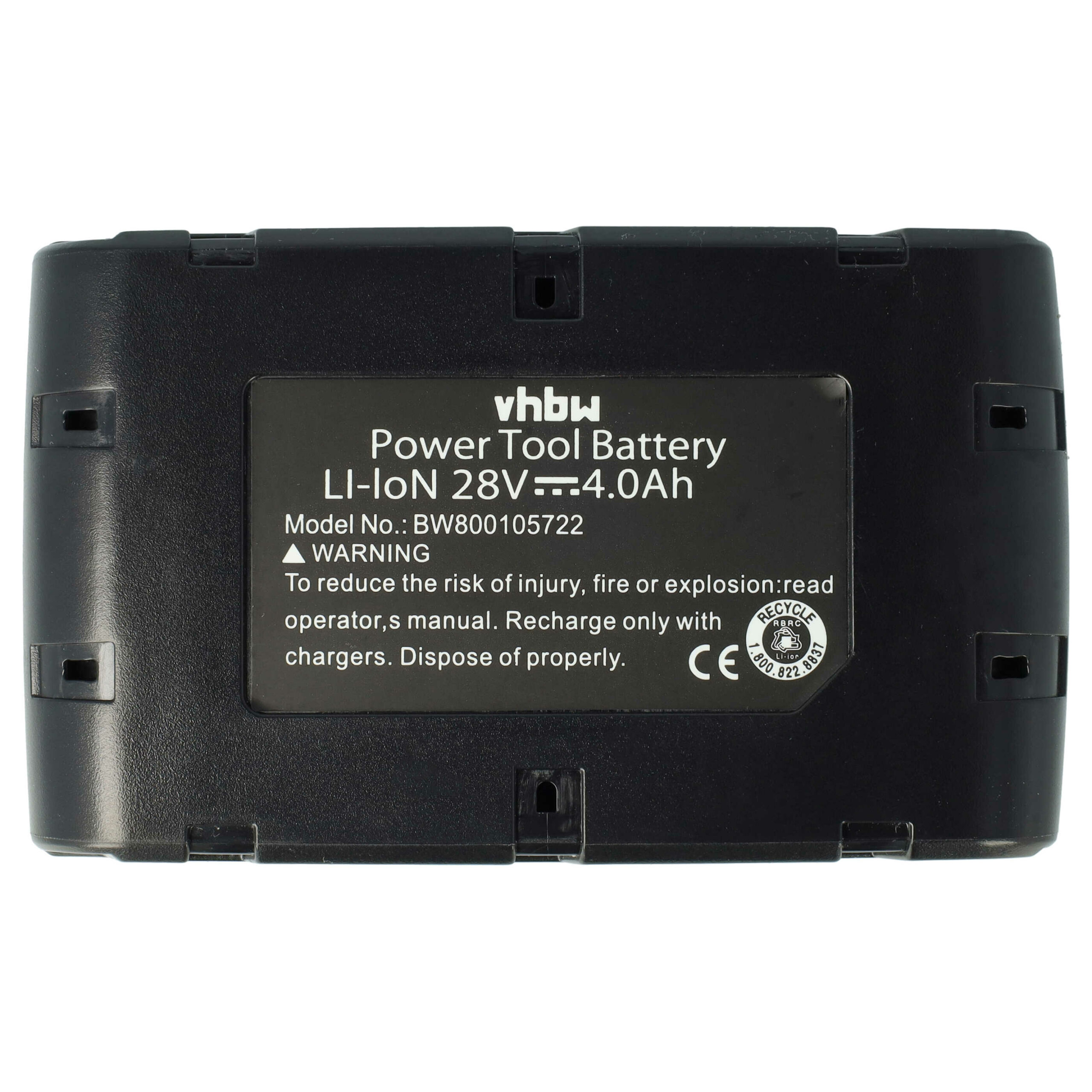 Bateria vhbw compatível com AEG Milwaukee 48-11-1830, 48-11-2850, 48-11-2830 - 4000 mAh, 28 V, Li-Ion - Image 3
