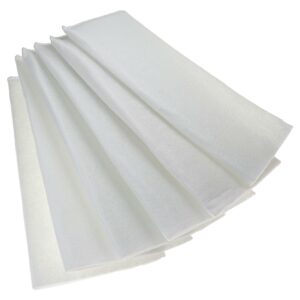 Pack de 6 Filtros de Ar para Ventilação Balzer HRV 30, 25, 35 - Classe G4, Branco