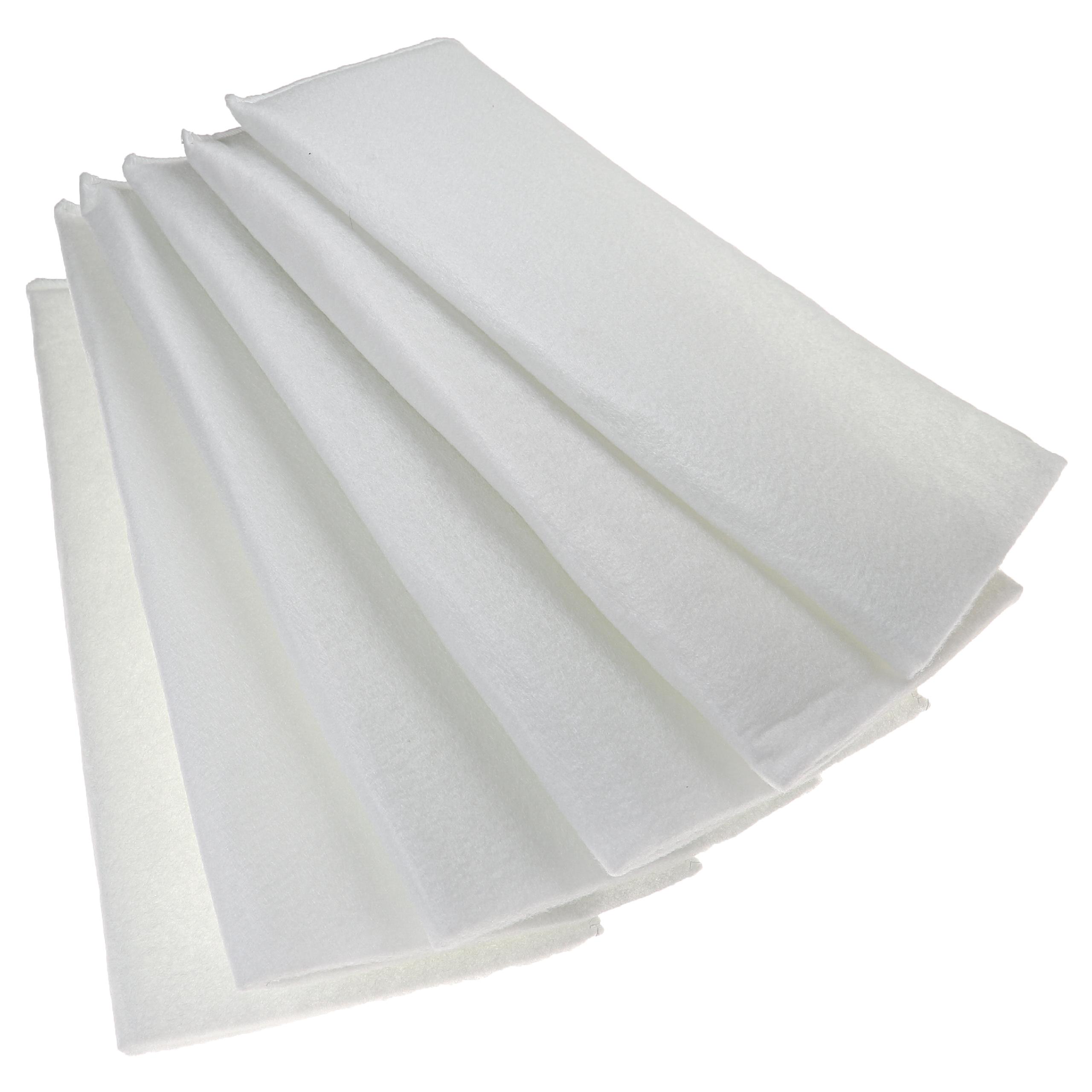 Pack de 6 Filtros de Ar para Ventilação Balzer HRV 30, 25, 35 - Classe G4, Branco