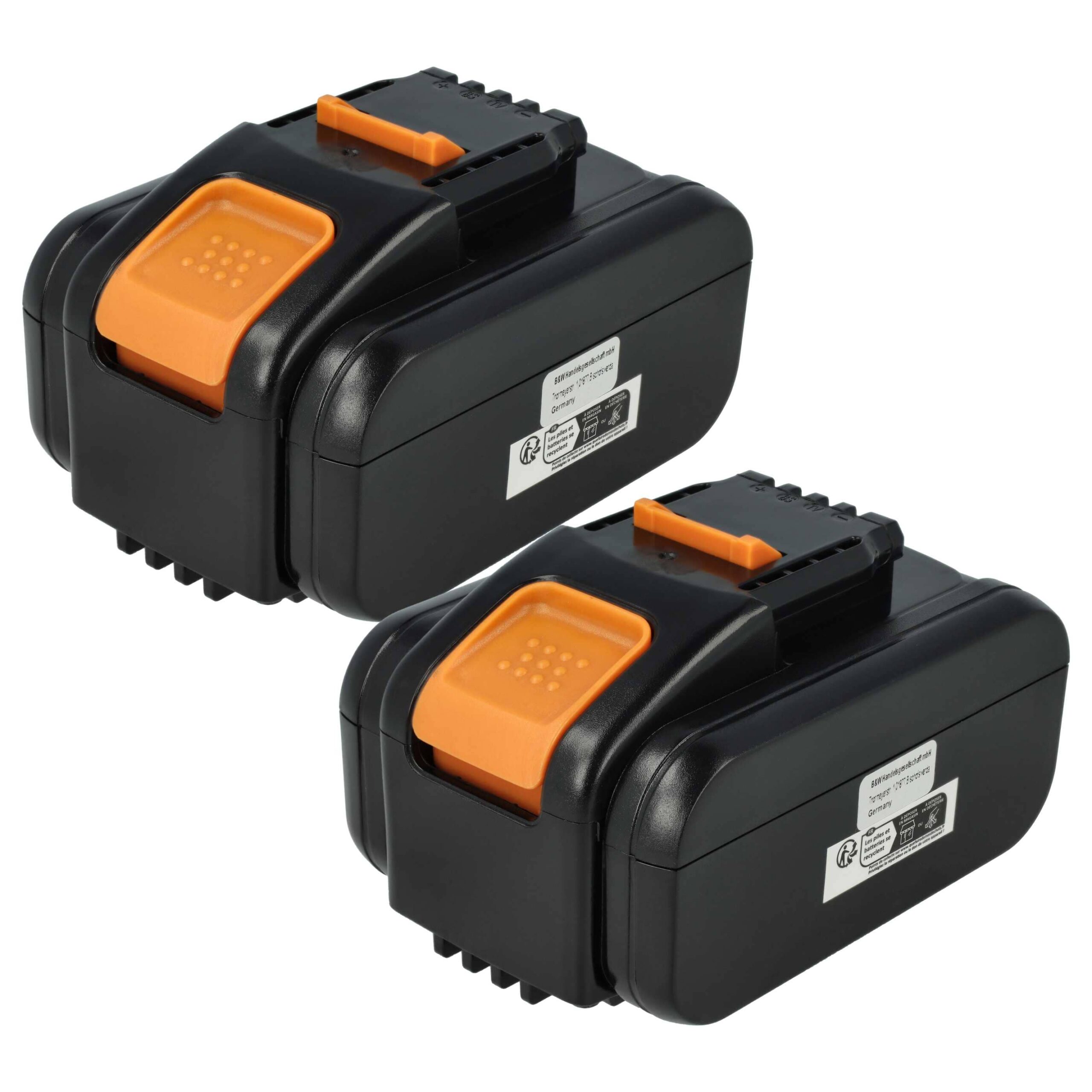 2x Bateria vhbw compatível com Rockwell RW9351.1 - 4000 mAh, 20 V, Li-Ion
