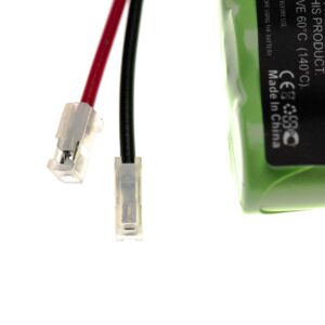 Bateria Universal vhbw 300 mAh 3.6V NiMH 2/3 AAA Micro