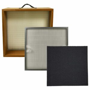 Conjunto de 3 Filtros (Pré-filtro, HEPA e Carvão Ativado) vhbw para Teka, ELMAG e KEMPER