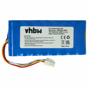 Bateria vhbw 18V 3000 mAh para Husqvarna (5806833-03, 5806833-02, 5806833-01)