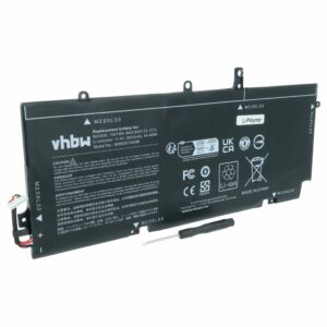 Bateria para Portátil HP vhbw 3900 mAh 11.4 V Li-polímero - Compatível com 804175-1C1, 805096-001, 804175-1B1