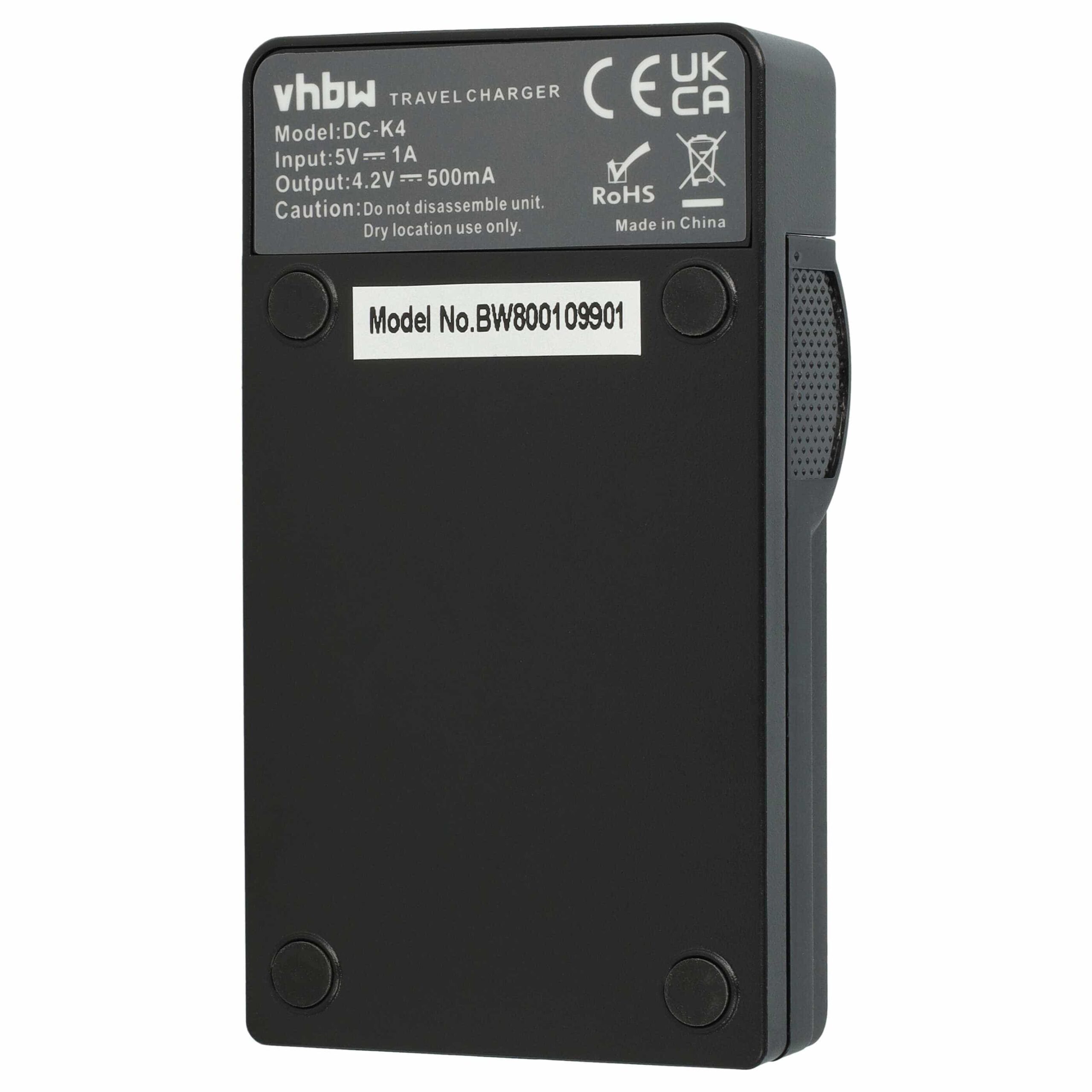 Carregador USB-C + Cabo USB-C vhbw compatível Canon CB-2LVE - 0,5 A - Image 4