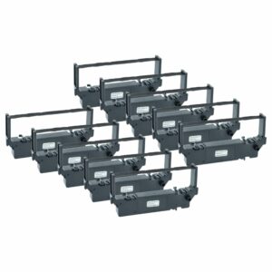 10x Fita de Tinta Compatível Star 30980730 para Impressora de Matriz de Pontos - Preta