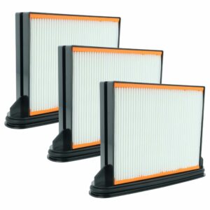 3 Filtros de Água para Aspirador Bosch 35301000, 2607432015 - vhbw