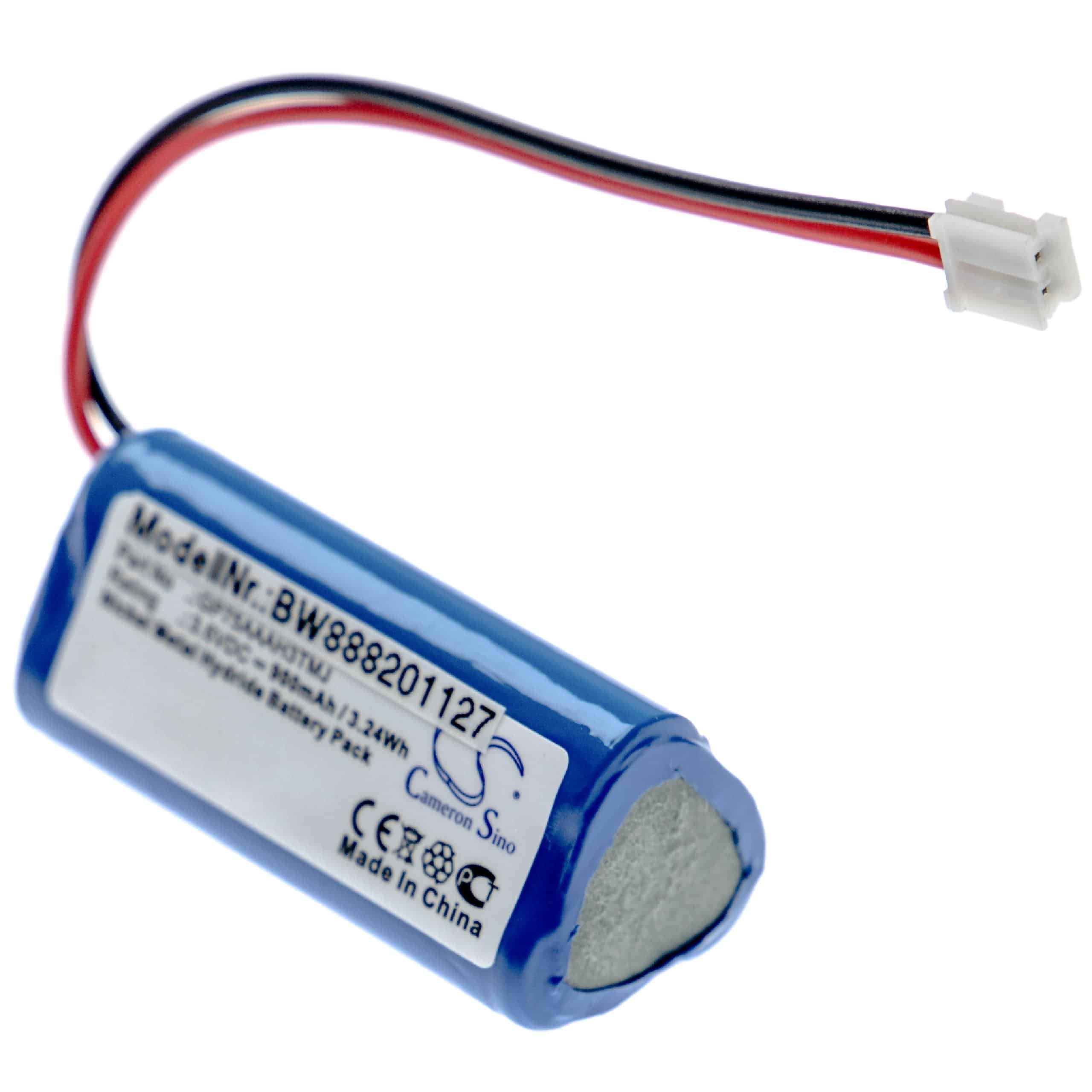 Bateria vhbw para Dentsply V040141000507, GP75AAAH3TMJ - 900 mAh 3.6 V NiMH - Image 2
