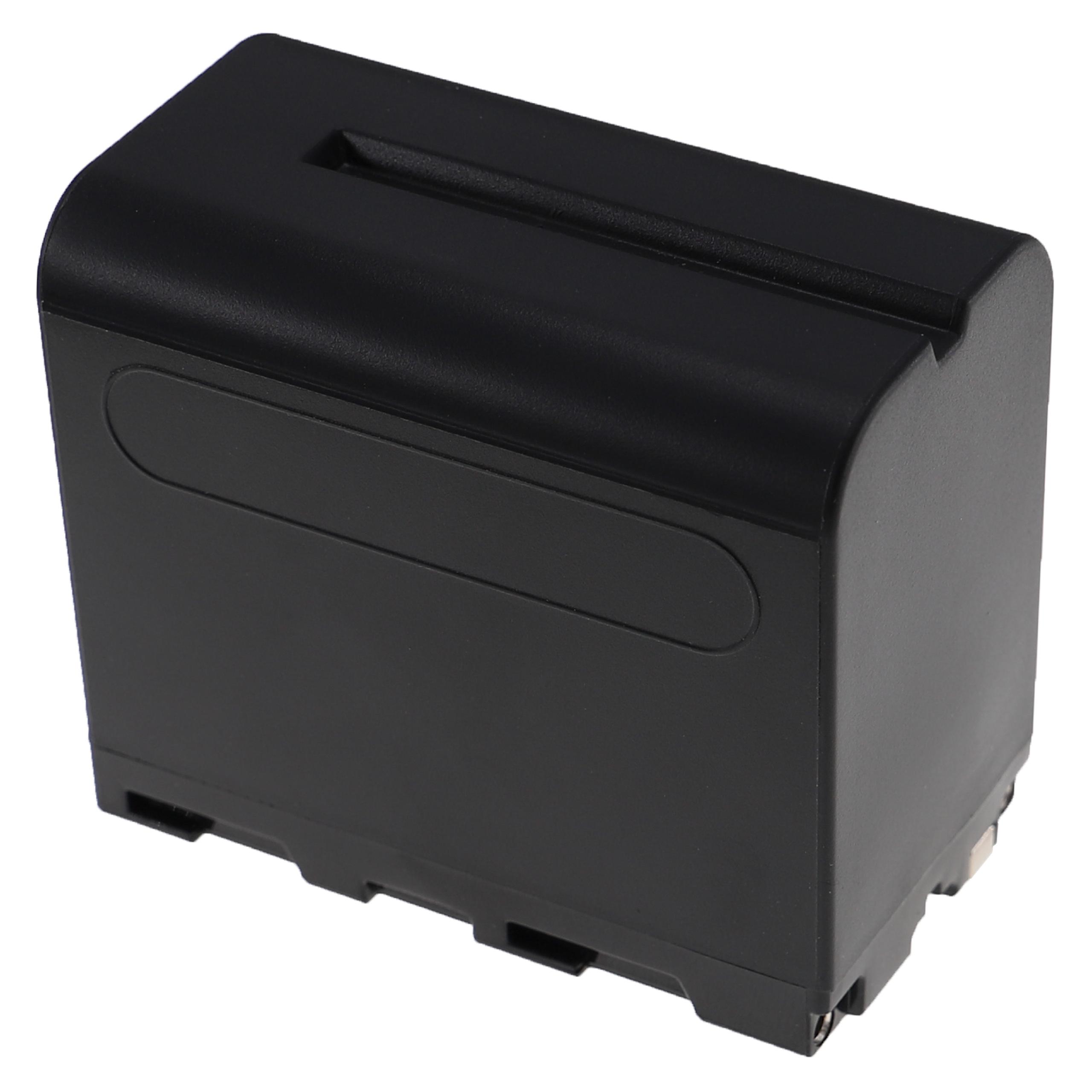 Bateria EXTENSILO compatível com Sony NP-730, NP-F550, NP-530, NP-930, NP-F530, NP-F330, NP-F570 - 6600mAh, 7.4V, Li-Ion - Image 4