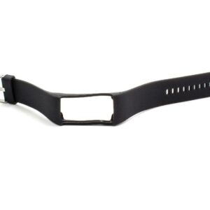 Bracelete de silicone para Polar Smartwatch - 24 cm, 23 mm, preto